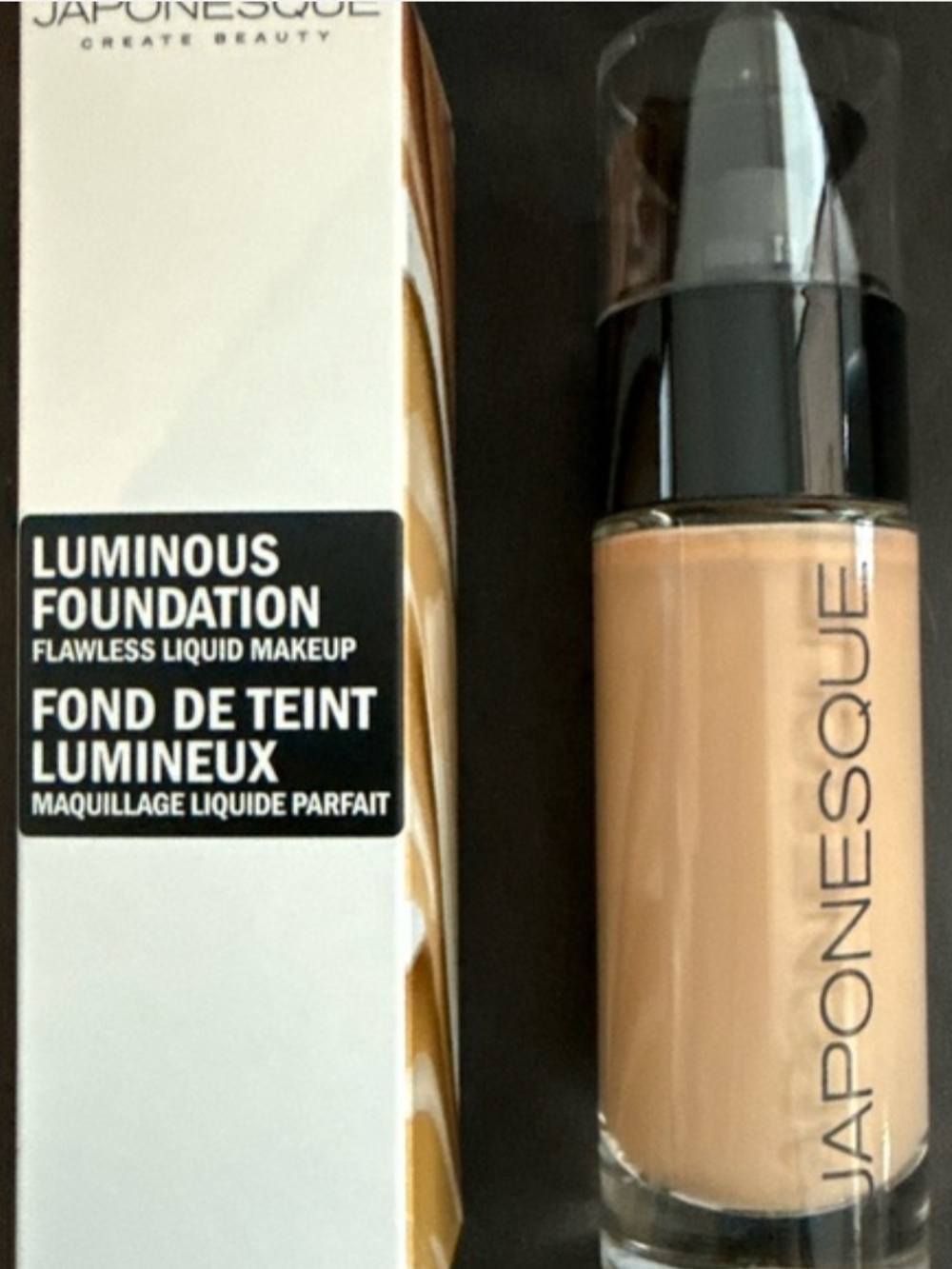 Japonesque Luminous Foundation In Shade 07 NIB